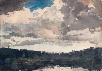 Le bateau solitaire, North Woods Club, Adirondacks