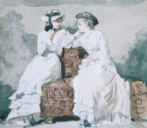 Deux dames, 1880