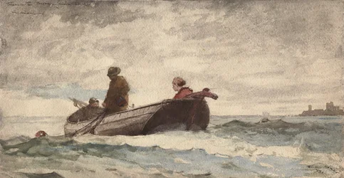 Prieuré de Tynemouth, Angleterre, 1881