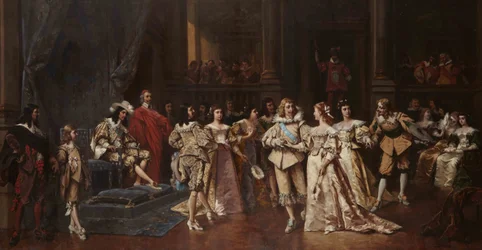 Le Bal à la cour de Louis XIII de France