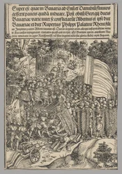 Guerre Bavaroise, planche 18 de Scènes Historiques de la Vie de l