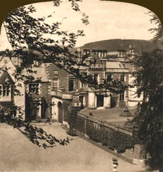 Abbotsford, maison de Sir Walter Scott, Écosse, 1896
