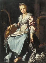 Espagnol : Santa Cecilia Saint Cecilia