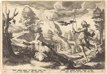 Apollon tuant Coronis