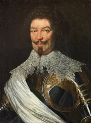 Portrait de Charles de Lorraine, quatrième duc de Guise en armure
