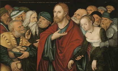 French : Christ et la femme adultère Christ and the Woman Taken in Adultery