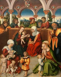 Allemand : Heilige Sippe La sainte parenté