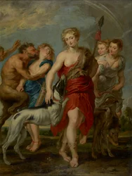 Diane et ses nymphes à la chasse