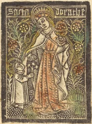Sainte Dorothée, 1460-1480
