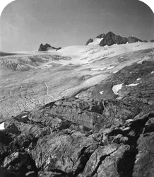Hoher Dachstein, Salzkammergut, Autriche, vers 1900