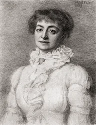 Helena Modjeska, tiré de The Century Illustrated Monthly Magazine, publié en 1884