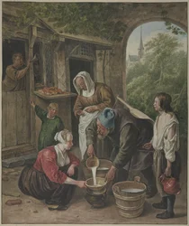 La vendeuse de lait