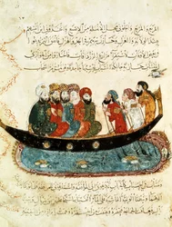 Ms Ar 5847 f.67, Bateau sur l