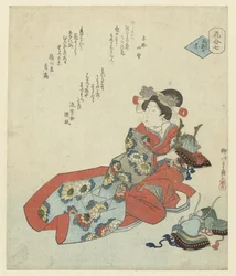 Femme avec plusieurs casques