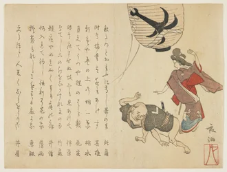 Danseurs de festival, vers 1820