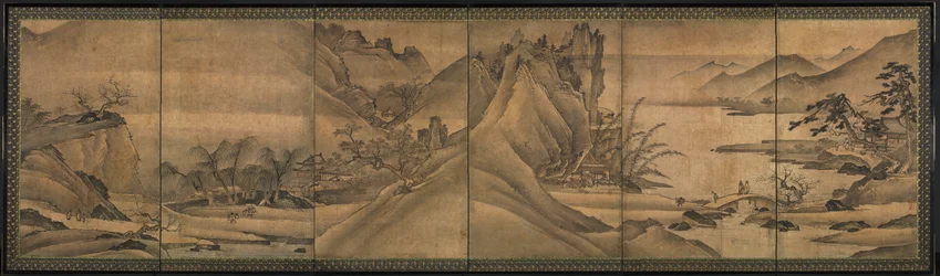Paysage des quatre saisons