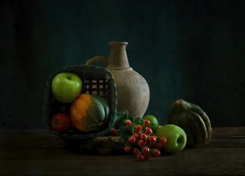 Nature morte rustique d
