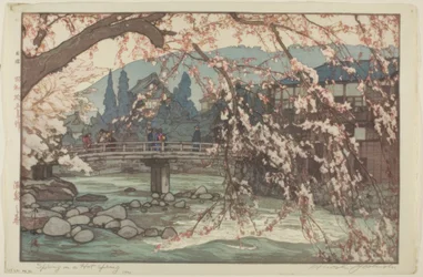 Un spa au printemps