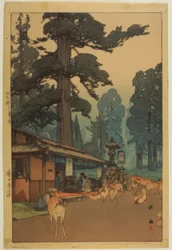 Chemin vers le sanctuaire de Kasuga