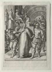 Set de la Passion :  Le Christ devant Pilate