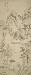 Paysage avec figure