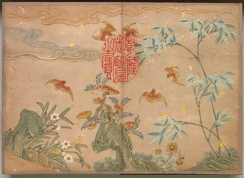 Album de Bureau : Peintures de Fleurs et d