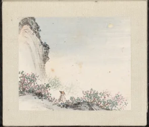 Paysages miniatures, datables de 1751-54 (album de huit feuilles ; encre et couleur sur papier)