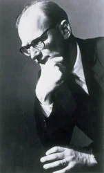 Arthur C. Clarke, auteur de science-fiction et inventeur britannique