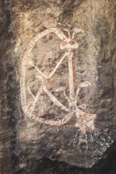 Peintures rupestres aborigènes, Nourlangie Rock, parc national de Kakadu
