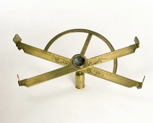 Graphomètre-clinomètre, vers 1600