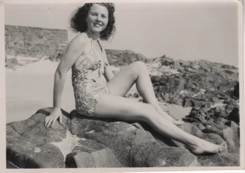 Vacancier portant le maillot de bain 