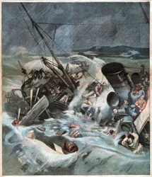 Naufrage en mer