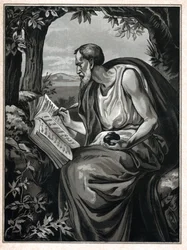 Saint Matthieu, vers 1900 (gravure)