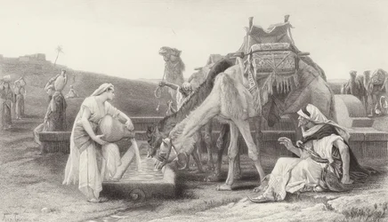 Rébecca et Éliézer