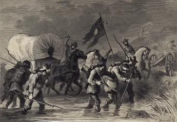 La Retraite de Lee après la Bataille de Gettysburg