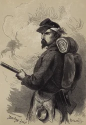 Soldat de la Guerre Civile Américaine