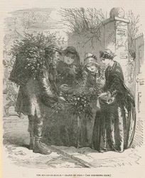 Le vendeur de gui (gravure)