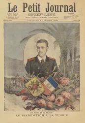 Visiteurs royaux en France : Le tsarévitch russe à La Turbie