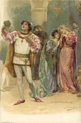 Illustration pour Le Marchand de Venise