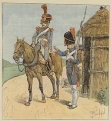 Garde impériale, Artillerie à pied et train d
