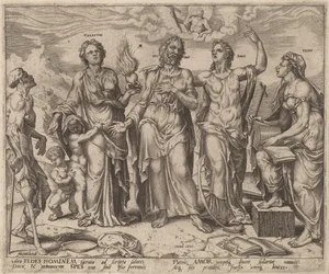 Homme Assisté par la Foi, l