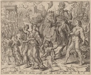 Le triomphe de Saül et David