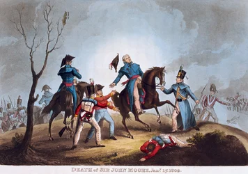Mort de Sir John Moore, 17 janv. 1809