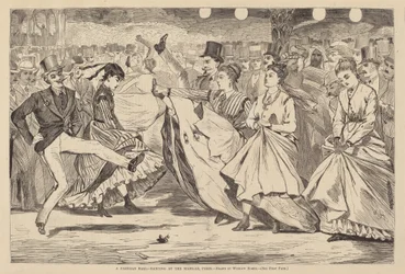 Un bal parisien - Danse au Mabille, Paris
