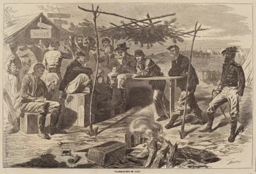Action de grâce au camp