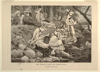 La partie de pêche, du Journal de littérature, science et art d