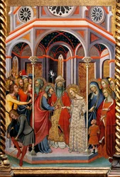 Mariage de la Vierge (détail)