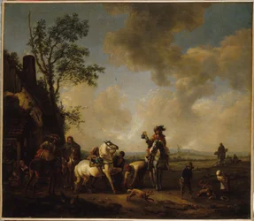 French: Le maréchal-ferrant