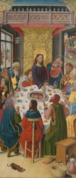 Panneaux du maître-autel de la chartreuse de Saint-Honoré, Thuison-les-Abbeville : La Cène