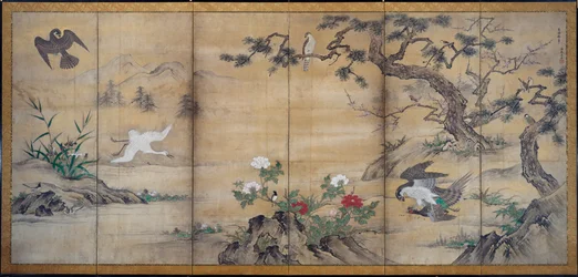 Oiseaux et fleurs